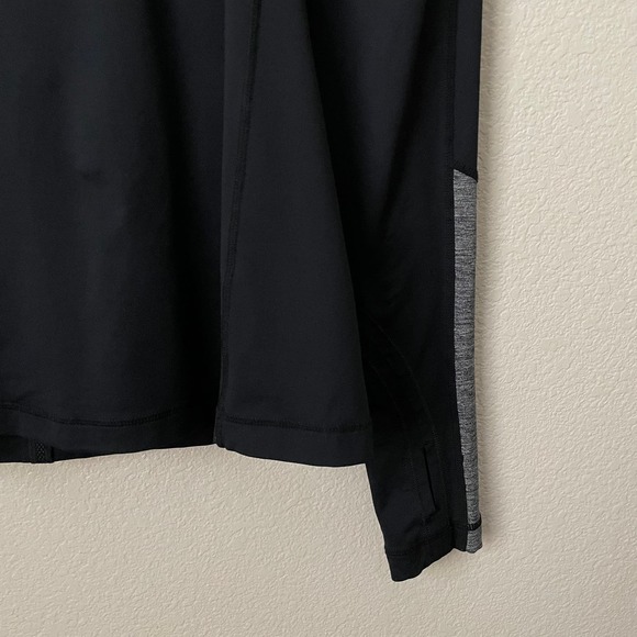 Lululemon Hoodie Womens Size 8 Black Gray Run for Your Life Cross Train Pullover - Picture 7 of 13